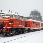 Treno con Neve