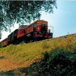 Il Treno attraversa il paesaggio collinare della Franciacorta