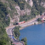 treno e lago