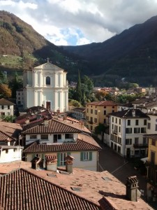 Veduta sulla Parrocchiale di Santa Maria Assunta di Pisogne