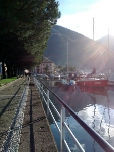 Il lungolago di Pisogne